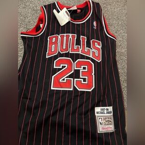 Chicago Bulls Michael Jordan Black Jersey